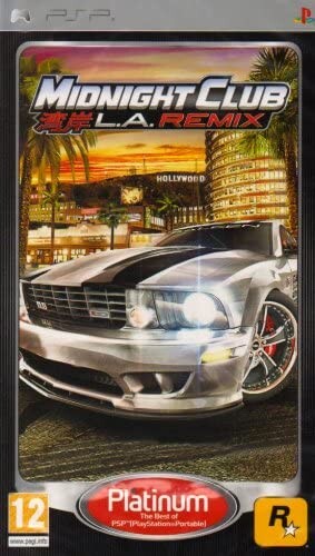 PSP Midnight Club L.A Remix Platinum - USADO